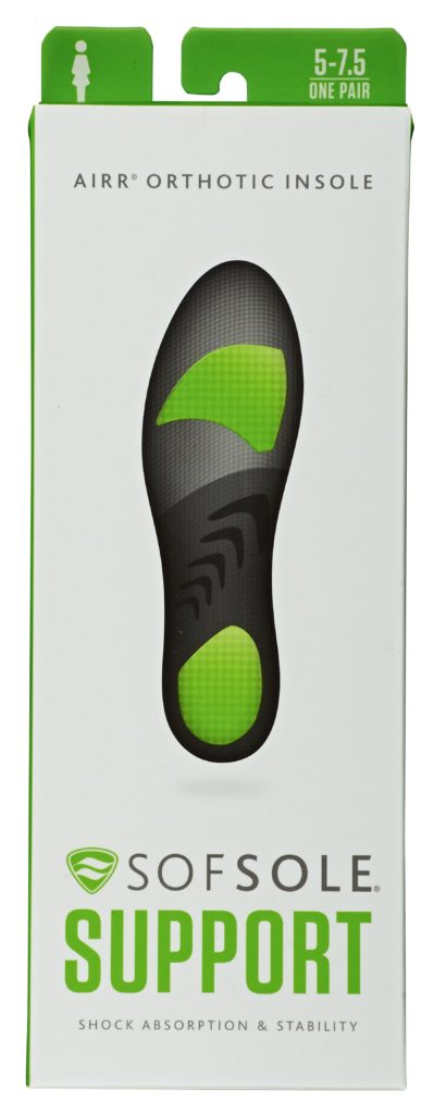 Sof soles sales orthotic air